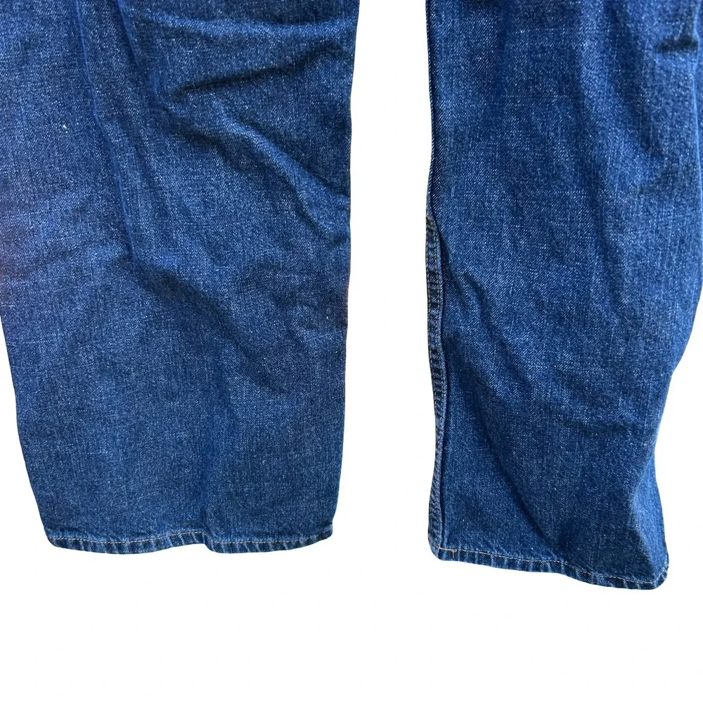 Levis 550 Relaxed Fit Jeans Men 36x29 Dark Wash Blue Straight Leg Denim 5550-259